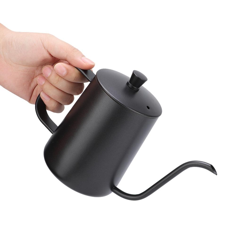 600ml Capacity Gooseneck Tea Kettle Long Narrow Spout Gooseneck Kettle Coffee Brewing