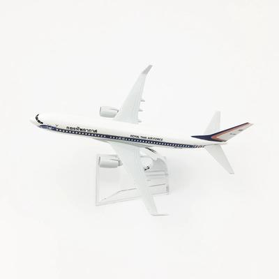 Модель 737 Королевские ВВС Таиланда 16 см Масштаб 1/400 Самолет Сплав С Шасси Самолет B737 Металлическая Модель Самолета Настольный Дисплей