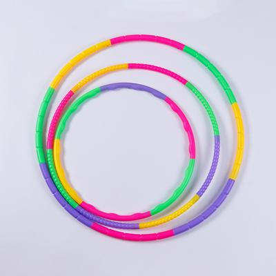Спорт Съемный Цветной Обруч Оборудование Для Детей Портативный Упражнения Пластик Фитнес Тренировочный Круг Детские Лучшие Подарки
