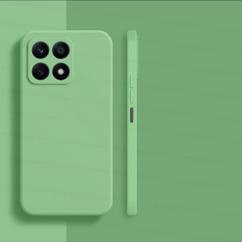 Чехол для Honor X8a Чехол Honor X7a X8a X9a Чехлы Оригинальный TPU Противоударный Жидкий Силиконовый Защитный Чехол для Телефона Honor X8a