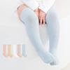 Детские чулки, противоскользящие однотонные детские длинные носки для девочек и мальчиков, хлопковые носки для новорожденных, От 0 до 3 лет