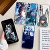 Чехол для телефона Hoshimi Miyabi из игры ZZZ для Samsung S25, S24, S21, S22, S23, S30, Ultra, S20, Plus, Fe, Lite, Note, 10, Черная крышка