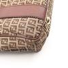Used FENDI Zucchino Tote Bag 8BH162 canvas leather Beige Brown Used Women