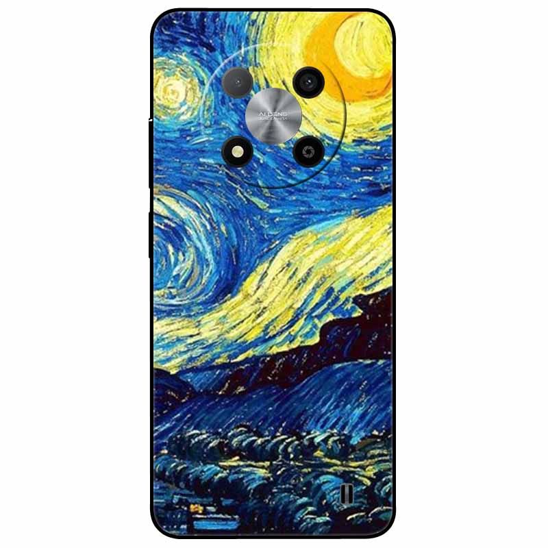 For ZTE Blade A73 5G Case Silicone Tiger Cat TPU Black Bumper Para for ZTE BladeA73 A73 5G Phone Cover Soft Protective Coque