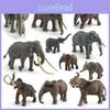 Realistic Zoo Animal Pvc Elephant Figures For Classroom Learning And Gift Giving