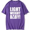 Light Weight Baby Letters Printed T Shirts Unisex Cotton Short Sleeve Unisexs TShirt Casual O Neck Fitness Tops Tees