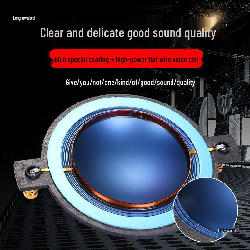72-Core High-Frequency Tweeter Diaphragm with 72.2mm High-Power Flat Wire for Speaker Cabinets