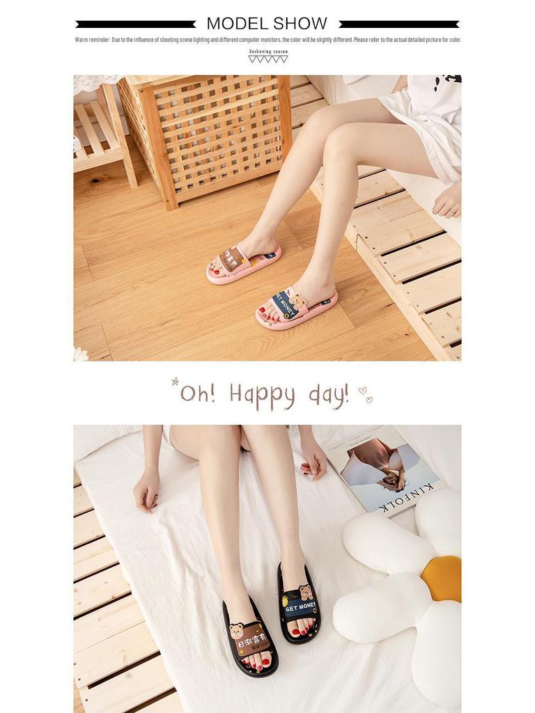 Женские нескользящие летние домашние тапочки — милые и удобные для студентов и девочек