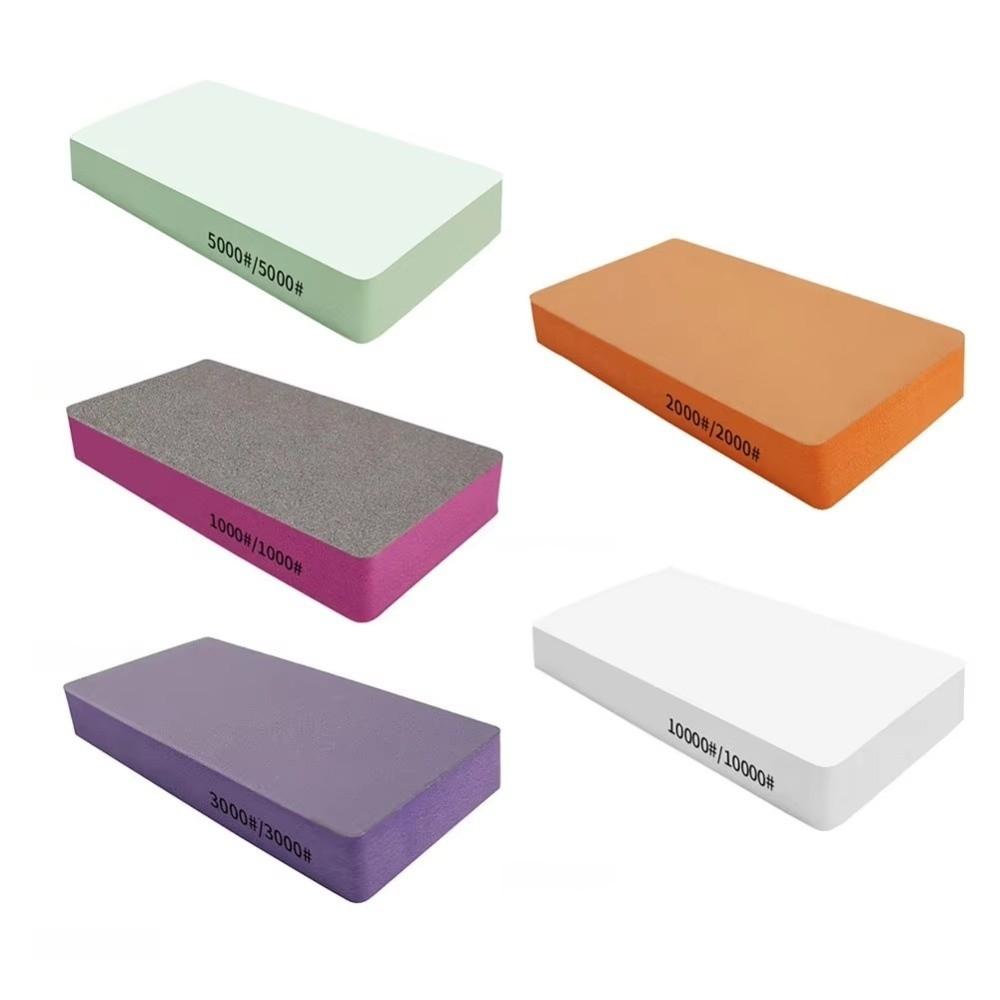 100x50x14mm Polishing Sponge Block Dual-Sided Sanding Brick Sandpaper Block For Crafts