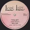 12-дюймовая пластинка JUNIOR DELGADO / LEGAL LIGHT ALL ST - Twice Nice / Nice Dub LEGAL2 Legal Light UK Регги, Ска и Даб Б/У