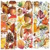 50Pcs/Set Autumn Forest PET Clear Stickers Waterproof DIY Fashion Decals Journal Stickers (3 Styles)