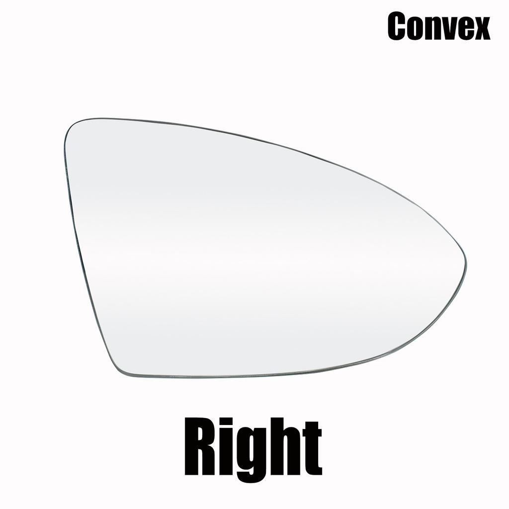 Для VW Golf Mk7 2013-2017 левое и правое зеркало с подогревом, стекло, широкий угол заднего вида, автомобильные аксессуары, водитель, пассажир