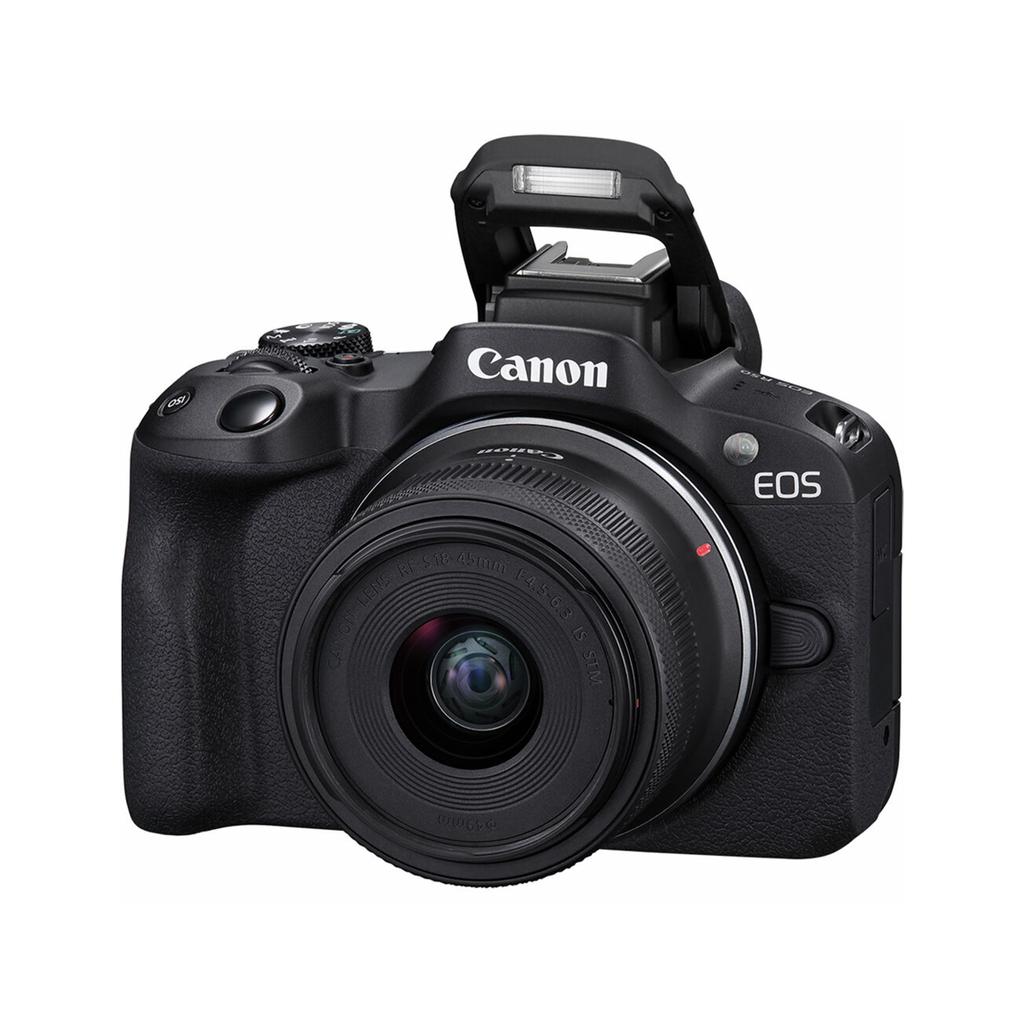 Canon Беззеркальная камера EOS R50 + зум-объектив RF-S 18-45mm F4.5-6.3 IS STM