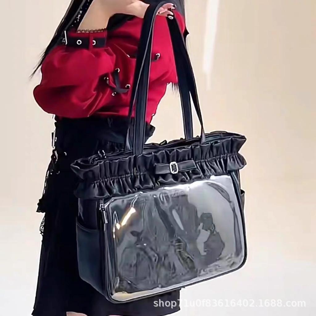 Оригинальная большая прозрачная сумка-тоут для бара с значком Millet Bar Pain Bag Tote Big Bag для выхода