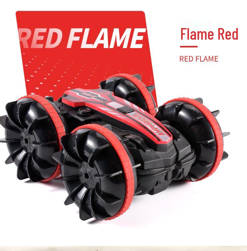 2.4G Remote Control Amphibious Car - Four-Wheel Drive, Double-Sided Stunt, Tumbling Toy