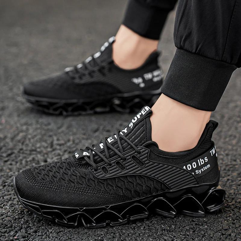 Мужская обувь Кроссовки Мужские теннисные туфли класса люкс Мужские повседневные кроссовки для бега Дышащие модные лоферы Кроссовки для мужчин