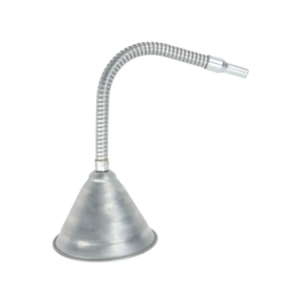 Flexible Widely Mouth Metal Funnel Spillproof Design Multifunction Funnel Engine Oil Transfer