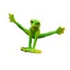 Коллекционная фигурка лягушки для занятий йогой в подарок для декора гостиной и офиса