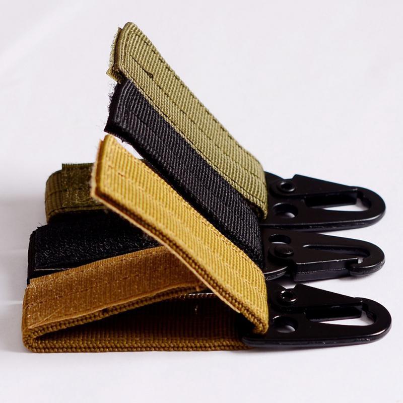 Climb Accessory Carabiner High Strength Nylon Tactical Backpack Key Hook Webbing Buckle Hanging System Belt Buckle Hanging