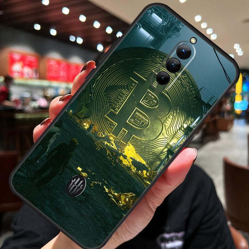 Чехол Bitcoin для ZTE Nubia Red Magic 10S 10 8 9 8S 9S 11 Pro Plus 10 Air 5G 6R 6 7 6S 7S Pro