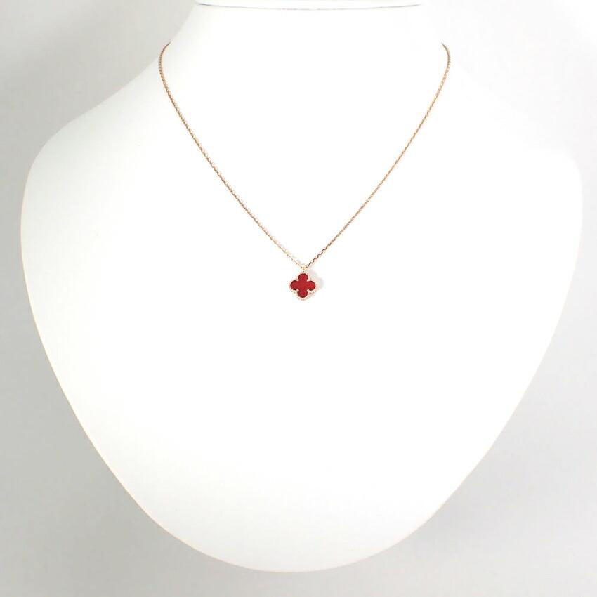 [Б/у] VanCleef & Arpels/VanCleef & Arpels 750RG Sweet Alhambra Carnelian Ожерелье/g445-32
