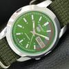 АВТОМАТИЧЕСКИЕ ВИНТАЖНЫЕ ОТРЕСТАВРИРОВАННЫЕ МУЖСКИЕ ЧАСЫ SEIKO 5 ЯПОНИЯ ЗЕЛЕНЫЙ ЦИФЕРБЛАТ a445684-1