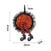 Halloween Wreath Witch Leg Ornament Decoration Props Ghost Festival Party Venue Creative Entrance Wreaths Halloween Decoration