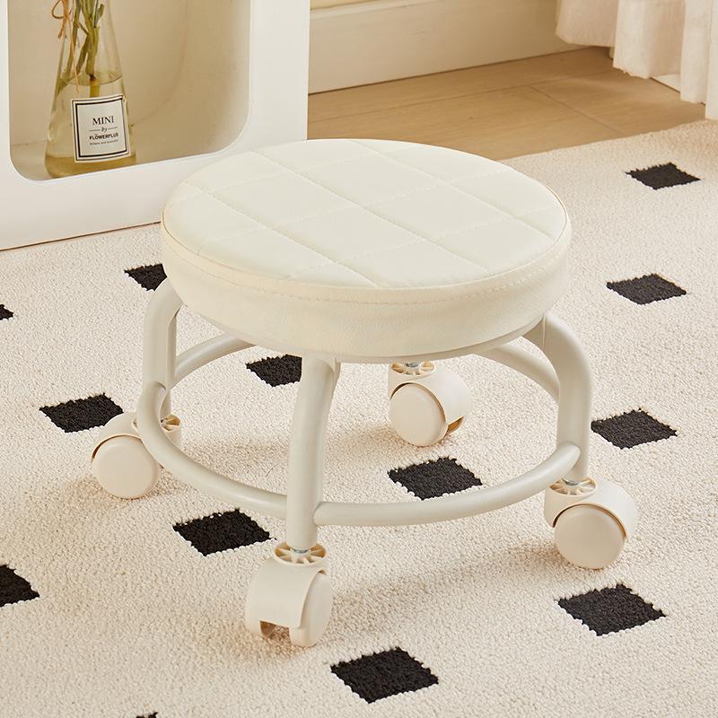 Children's Universal Wheel Stool - Portable, Movable Seating for Home and Living Room