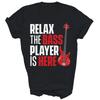 Relax The Bass Player Is Here Bassist Guitarist Musician Shirt