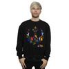 Star Wars Mens Silhouette Collage Sweatshirt