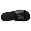 Mizuno Alpha SR4 Sergio Ramos Signature Unisex Slide Sandals Black Gold P1GJ230401