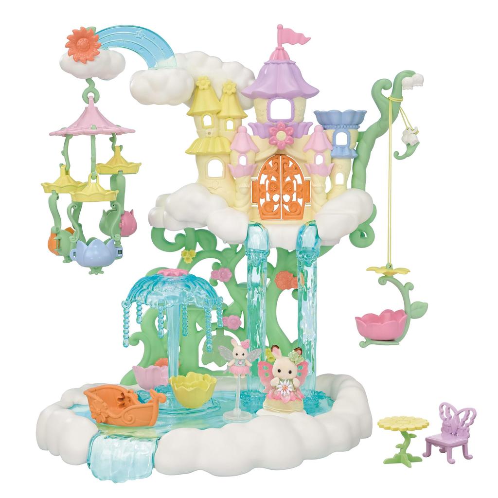 Sylvanian Families Amusement Park Fairy Castle In the Toy Awards 2024 Character Category Excellence ST Mark Certification 3 Years Old and Up Toy