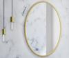 Mirror 70cm gold frame