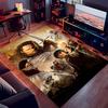 1pc The Hobbit Print Area Rug - Soft,Washable Non-Slip Indoor Mat for Office Chairs,Living Room,Home Office Decorative Rug