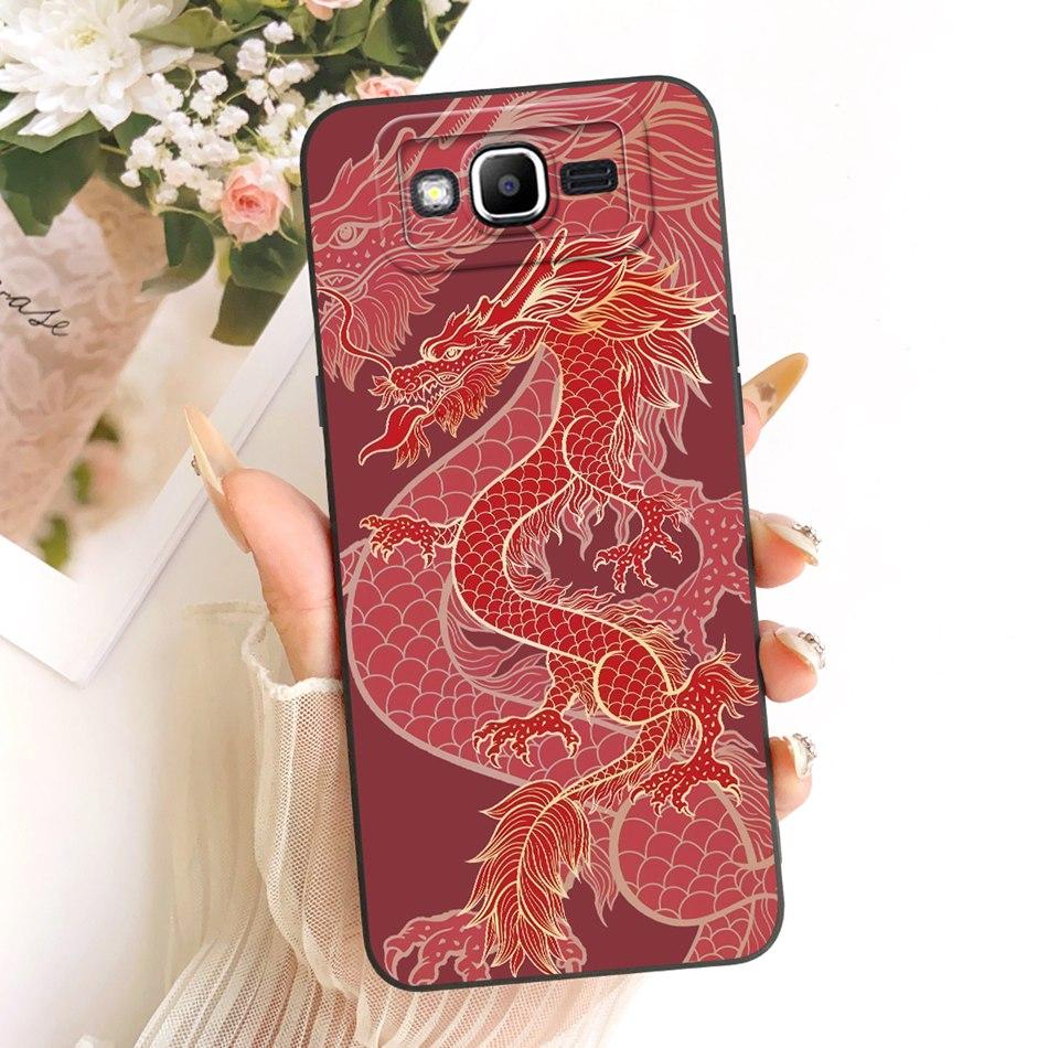 For Samsung Galaxy J2 Prime Grand Prime G530 G531F G532G Fashion Dusk Beach Painting Phone Case Soft Silicone Covers Bumpers