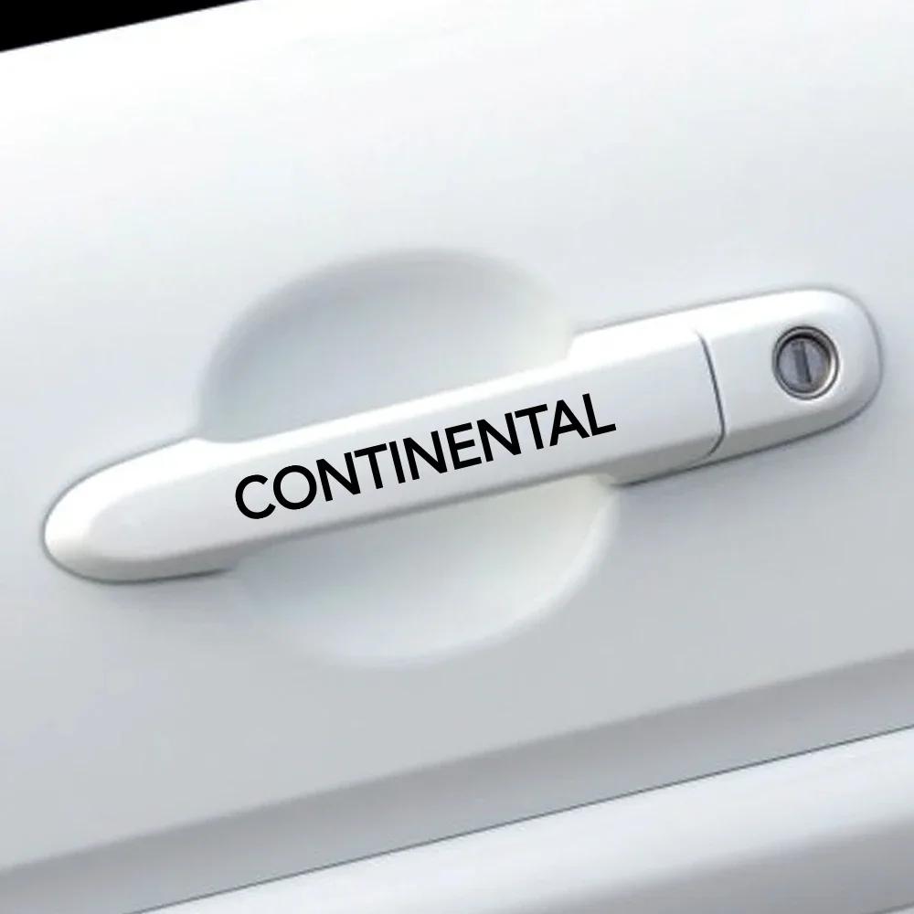 4PCS Car Door Handle Sticker Vinyl Film PVC Decals Auto Decor Accessorires For Lincoln CONTINENTAL MKZ MKT MKC NAVIGATOR MKS MKX