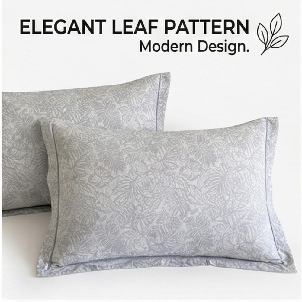 Постельное белье из чистого хлопка с начесом - Полный комплект из четырех предметов, включая простыни и наволочки из 100% хлопка - Трехкомпонентный комплект постельного белья