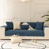 Warm Plush Sofa Covers Slipcovers Sofa Towel Winter Warm Non -Slip Couch Cover For Living Room Sofa