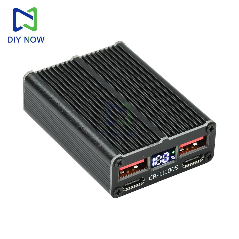 Модуль быстрой зарядки 100 Вт 2-7S Power Bank для быстрой зарядки Материнская плата USB / Type-C XT30 XT60 Литий-железо-фосфатные аккумуляторы