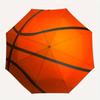 Vibrant Basketball Print Stickers for Sports EnthusiastsUmbrella, Portable 3-Fold Umbrella for Men & Women,Christmas Gift ES245