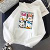 New Comfortable Versatile Couple Printed Hoodie Pocket Kawaii Loose Fashion Top Men's Sweatshirt Cartoon Winter and Autumn Casua
