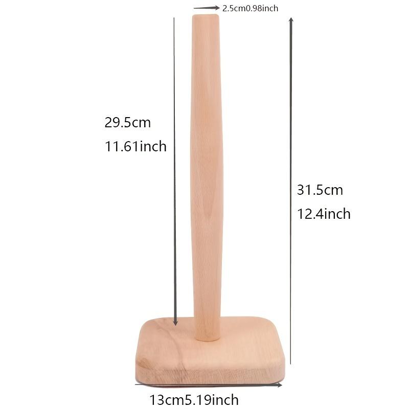 1 шт., держатель для бумажных полотенец, подставка для рулона бумаги из бука, деревянный держатель для салфеток, организация столешницы для кабинета, товары для домашней кухни