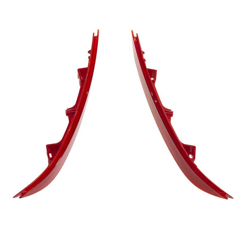 2 Pcs Rear Left and Right Bumper Reflector Light Set For Honda Accord 2016-2017 Brake Lamp HO1185111 33505T2AA11 33555T2AA11
