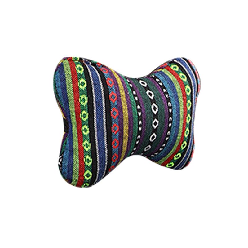 Чехол на сиденье автомобиля в этническом стиле Bohemia, дышащий лен, универсальная автомобильная подушка, моделирование салона автомобиля на четыре сезона