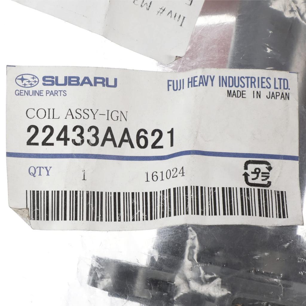 Оригинальные детали SUBARU Катушка зажигания в сборе Номер детали 22433AA621