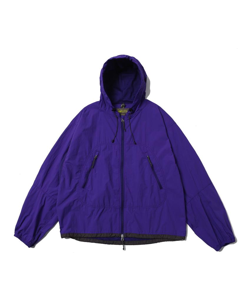 Humorous Account Airy Hoodie Jumper / Violet Blue