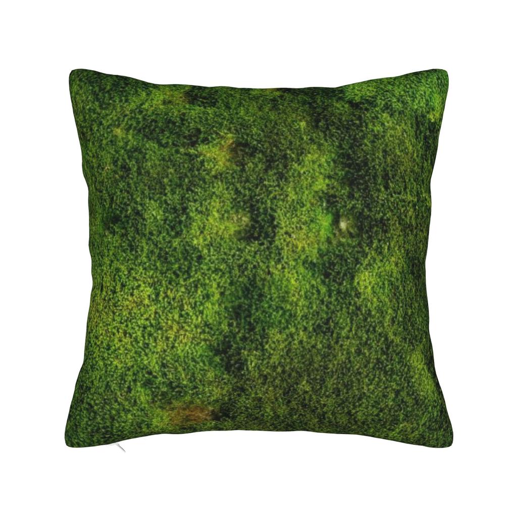 Grass Battlemat Grassland Land Greenery Pillowcases Cushion Cover Throw Pillow Cover New Style Home Decor Zipper Multi-Size