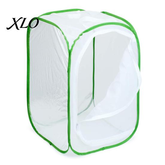 Greenhouse Mesh Tent Plant Protection Enclosure, Collapsible Pop-up Garden Grow Cage, Bird & Insect Barrier Pop Up Enclosure for Vegetables,