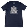 Pug and Roll - Cool Pug Rocking Musical Graphic T-Shirt Unisex 100% Cotton Tee