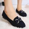 Women's Soft Classic Office Shoes Flat Shoes Fashion Casual Loafers Ladies Elegant Butterfly-Knot Comfortable Shoes